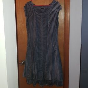 *NEW* Denim Blue Tye Dye Boho Dress